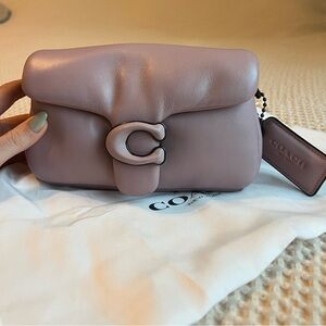 Coach Pillow Mini Tabby leather crossbody bag